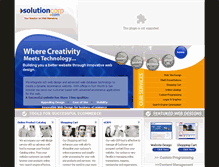 Tablet Screenshot of ads.solutioncorp.com